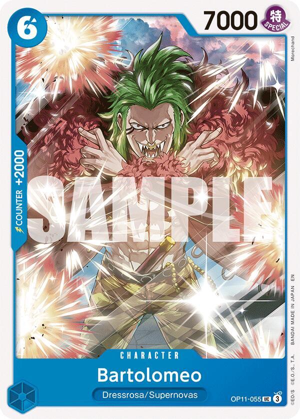Bartolomeo OP11-055 A Fist of Divine Speed Card