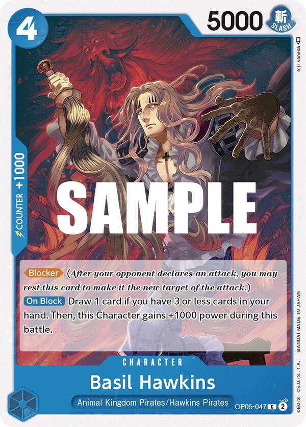 Basil Hawkins OP05-047 Awakening of the New Era Card