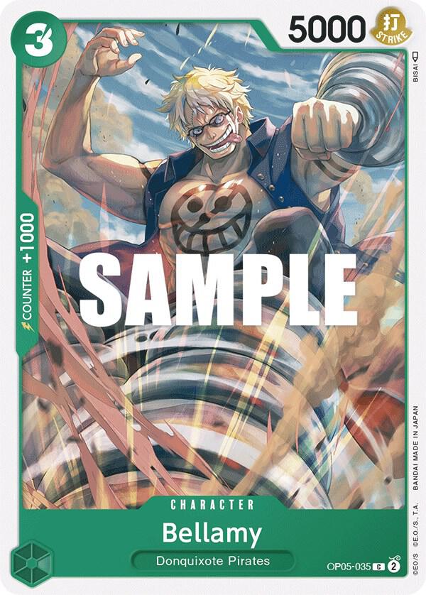 Bellamy OP05-035 Awakening of the New Era Card