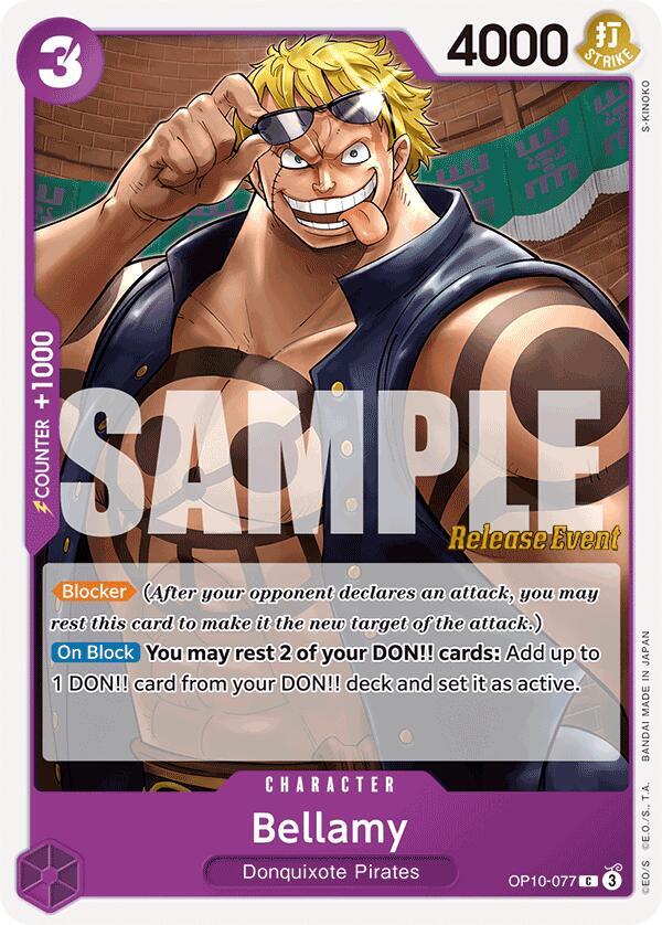 Bellamy OP10-077 Royal Blood Release Event Cards Card