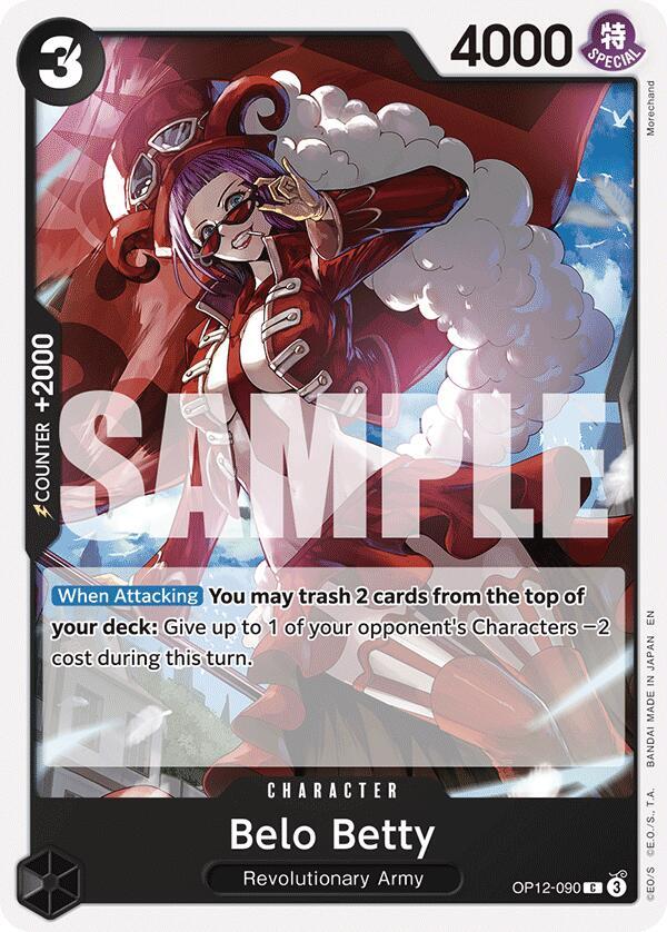 Belo Betty OP12-090 Legacy of the Master Card
