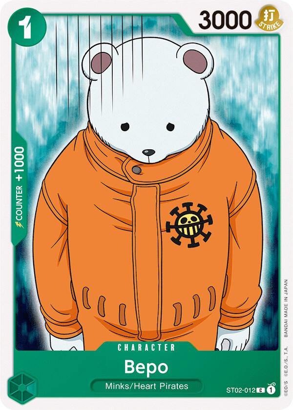 Bepo ST02-012 Starter Deck 2: Worst Generation Card