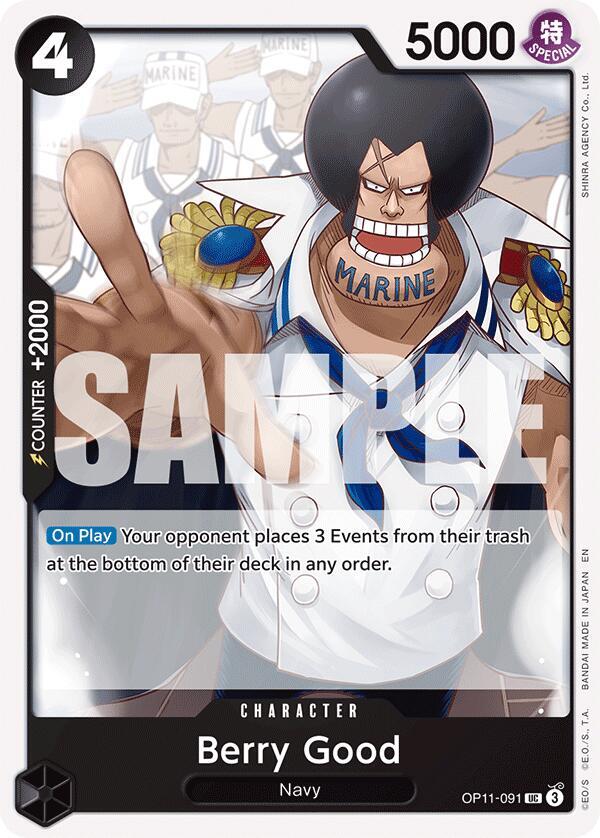 Berry Good OP11-091 A Fist of Divine Speed Card