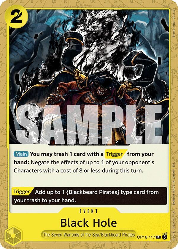 Black Hole OP16-117 The Time of Battle Card
