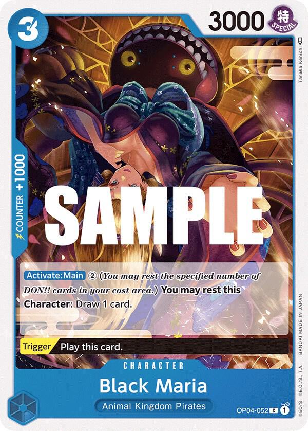 Black Maria OP04-052 Kingdoms of Intrigue Card