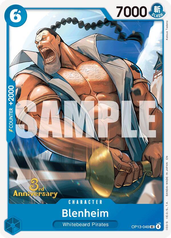 Blenheim OP13-049 Carrying On His Will: 3rd Anniversary Tournament Cards Card
