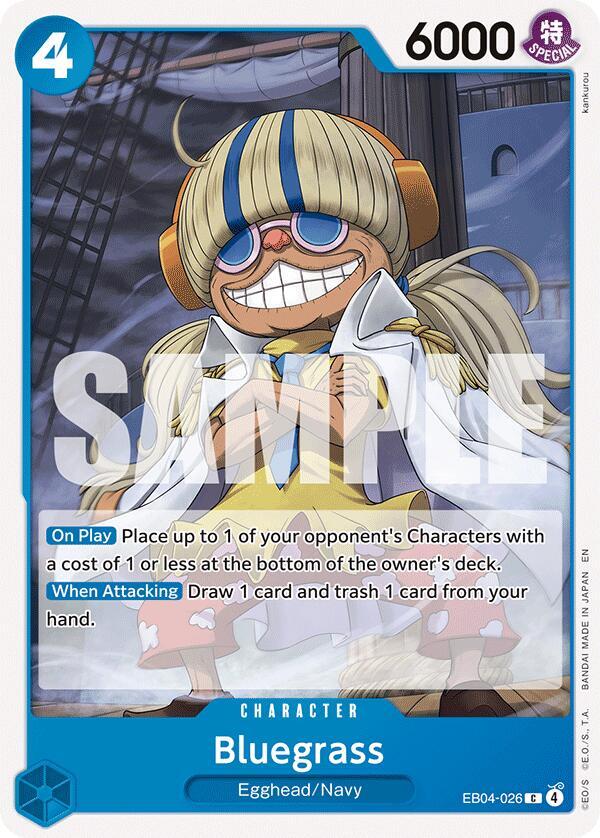 Bluegrass EB04-026 The Azure Sea's Seven Card
