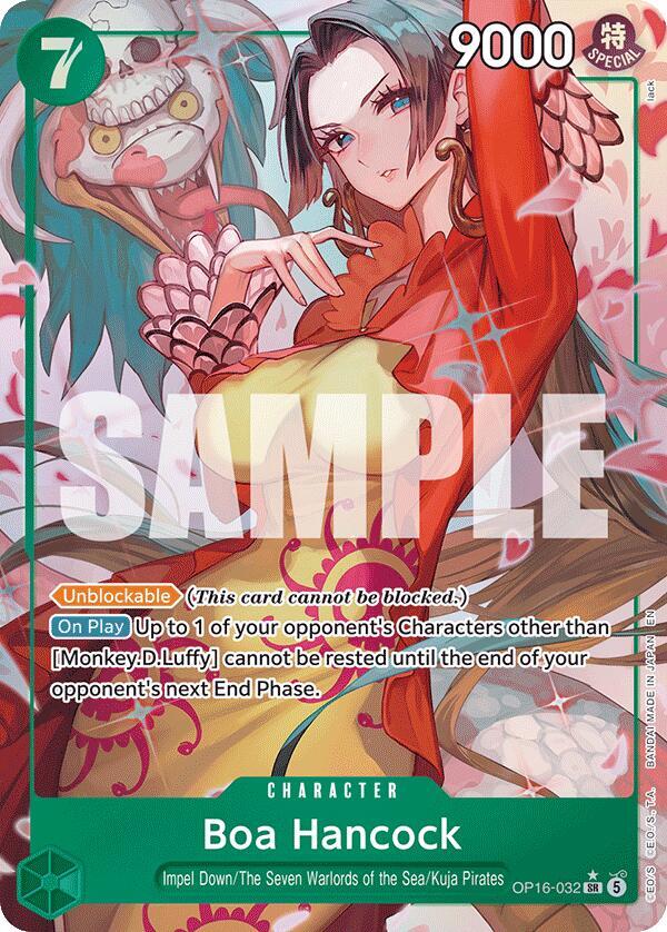 Boa Hancock (Alternate Art) OP16-032 The Time of Battle Card