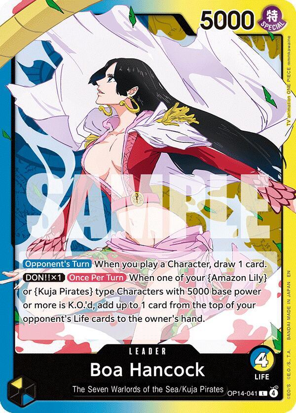 Boa Hancock - OP14-041 OP14-041 The Azure Sea's Seven Card