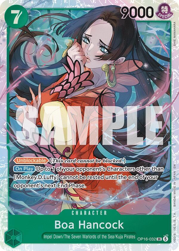 Boa Hancock OP16-032 The Time of Battle Card