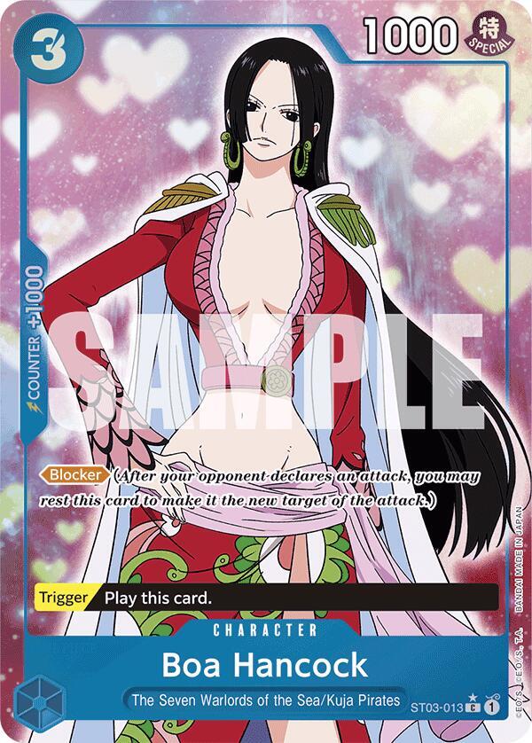 Boa Hancock (ST03-013) (Full Art) ST03-013 Premium Booster -The Best- Card