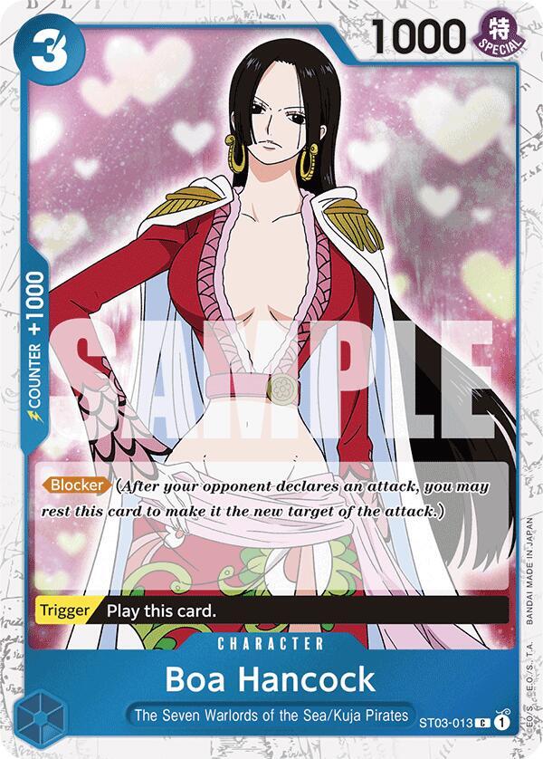 Boa Hancock (ST03-013) (Jolly Roger Foil) ST03-013 Premium Booster -The Best- Card