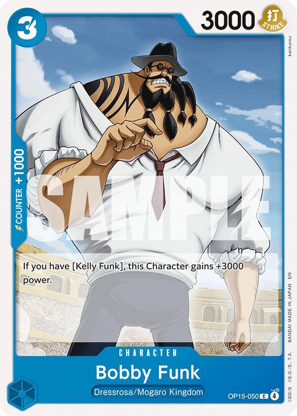 Bobby Funk OP15-050 Adventure on Kami's Island Card