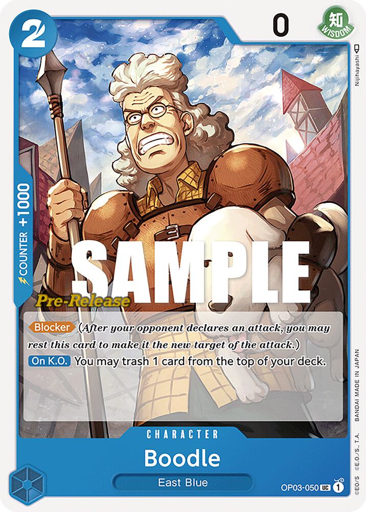 Boodle OP03-050 Pillars of Strength Pre-Release Cards Card