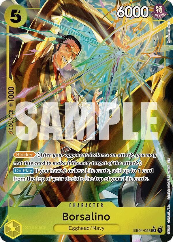 Borsalino (Alternate Art) EB04-058 Adventure on Kami's Island Card