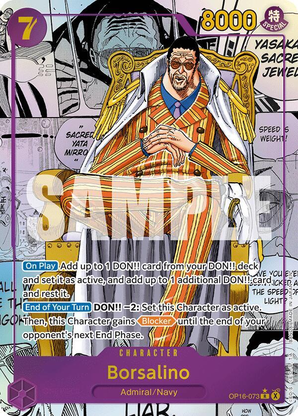 Borsalino (Manga) OP16-073 The Time of Battle Card