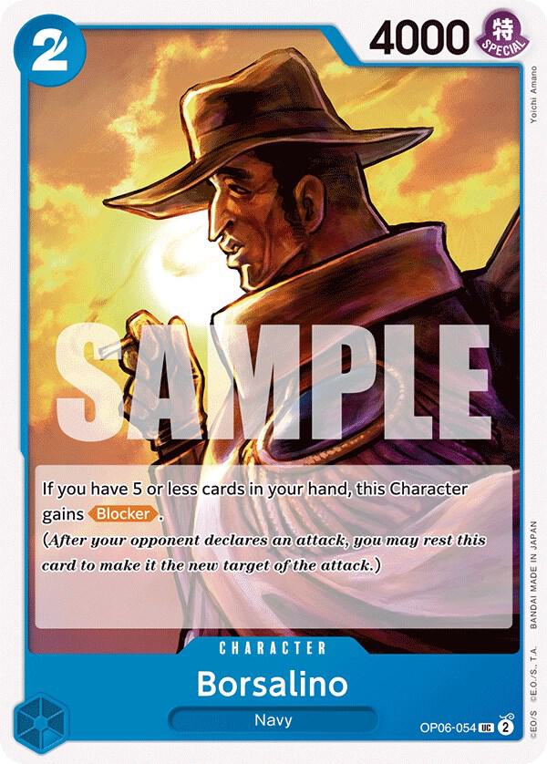 Borsalino OP06-054 Wings of the Captain Card