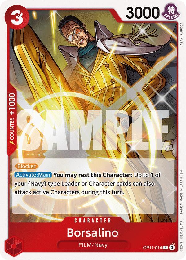 Borsalino OP11-014 A Fist of Divine Speed Card