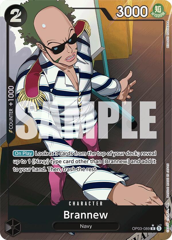 Brannew (Full Art) OP03-089 Premium Booster -The Best- Card