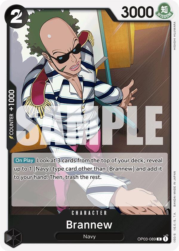 Brannew (Reprint) OP03-089 Premium Booster -The Best- Card
