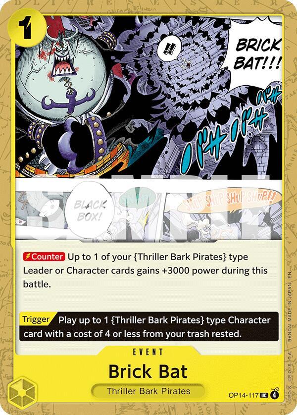 Brick Bat OP14-117 The Azure Sea's Seven Card