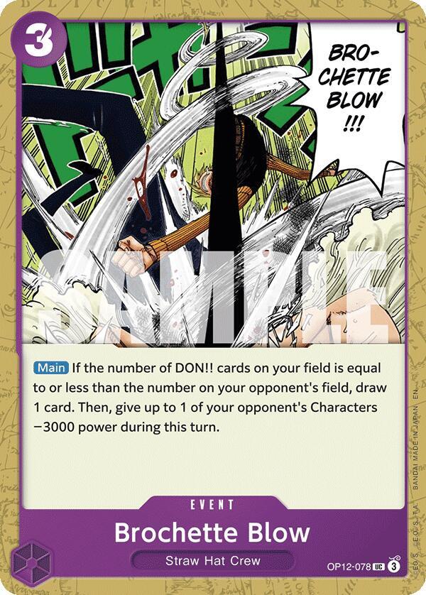 Brochette Blow OP12-078 Legacy of the Master Card