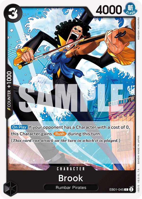 Brook (045) EB01-045 Extra Booster: Memorial Collection Card