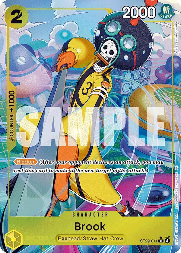 Brook (Full Art) ST29-011 Starter Deck 29: Egghead Card
