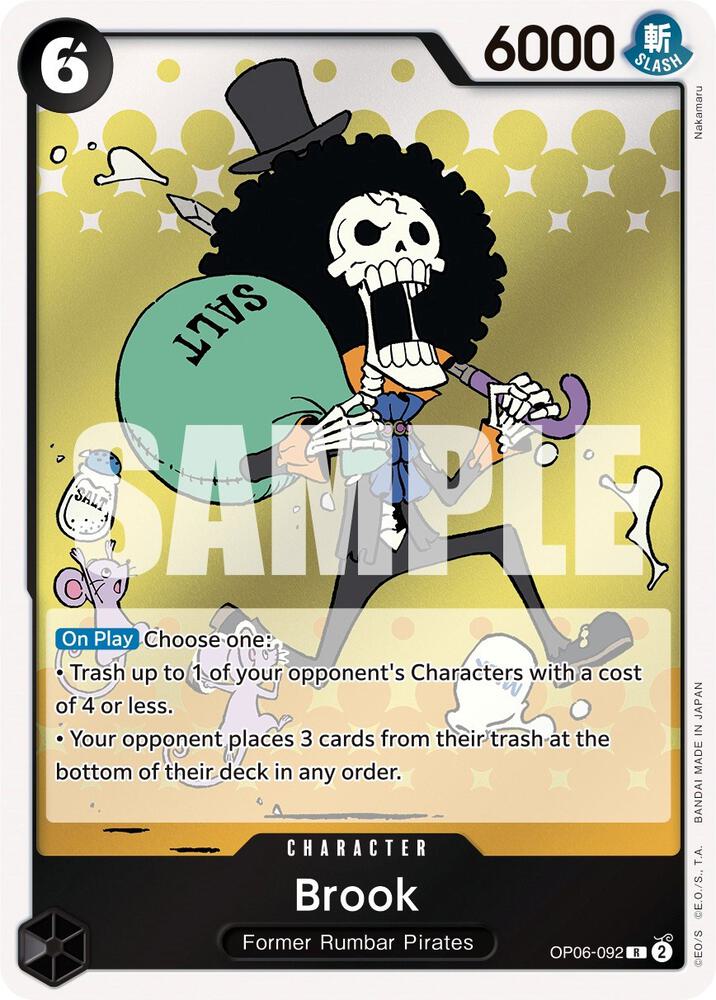 Brook OP06-092 Wings of the Captain Card