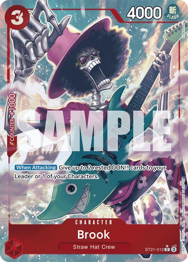 Brook (Parallel) ST21-012 Starter Deck EX: Gear 5 Card