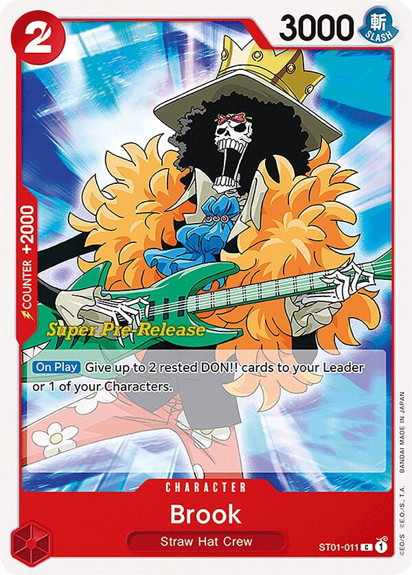 Brook ST01-011 Super Pre-Release Starter Deck 1: Straw Hat Crew Card