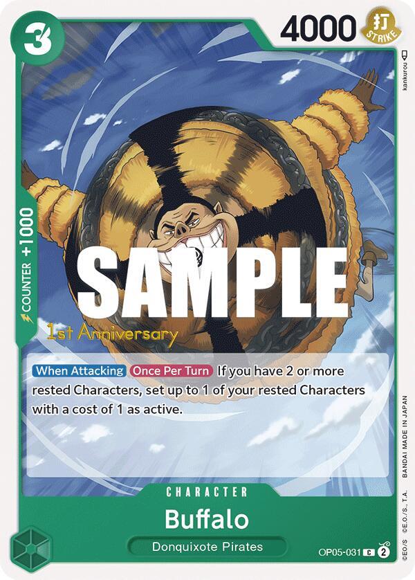 Buffalo OP05-031 Awakening of the New Era: 1st Anniversary Tournament Cards Card