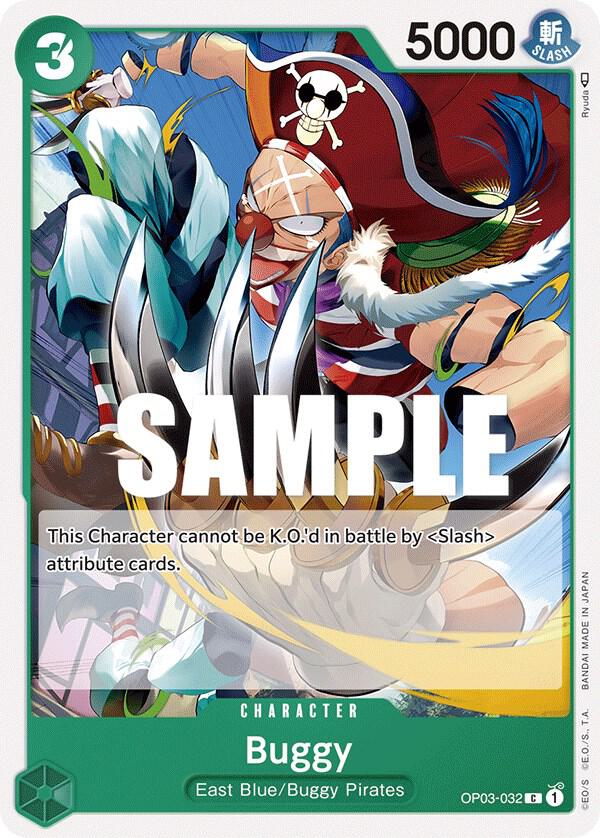 Buggy (032) OP03-032 Pillars of Strength Card