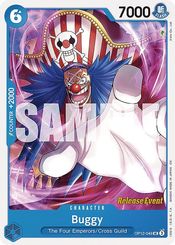 Buggy (049) OP12-049 Legacy of the Master Release Event Cards Card
