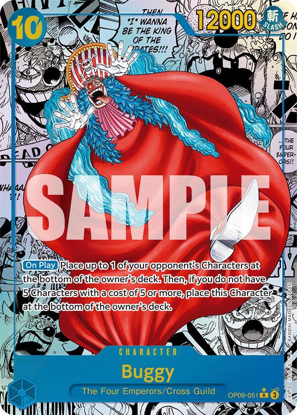 Buggy (051) (Manga) OP09-051 Emperors in the New World Card