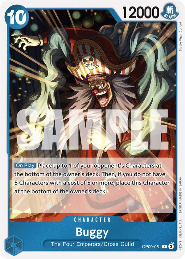 Buggy (051) OP09-051 Emperors in the New World Card