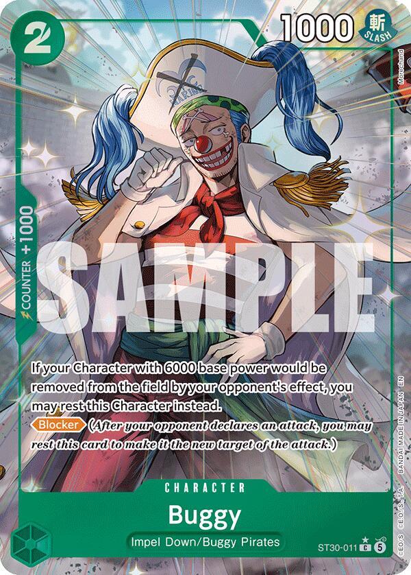 Buggy (Full Art) ST30-011 Starter Deck EX: Luffy & Ace Card
