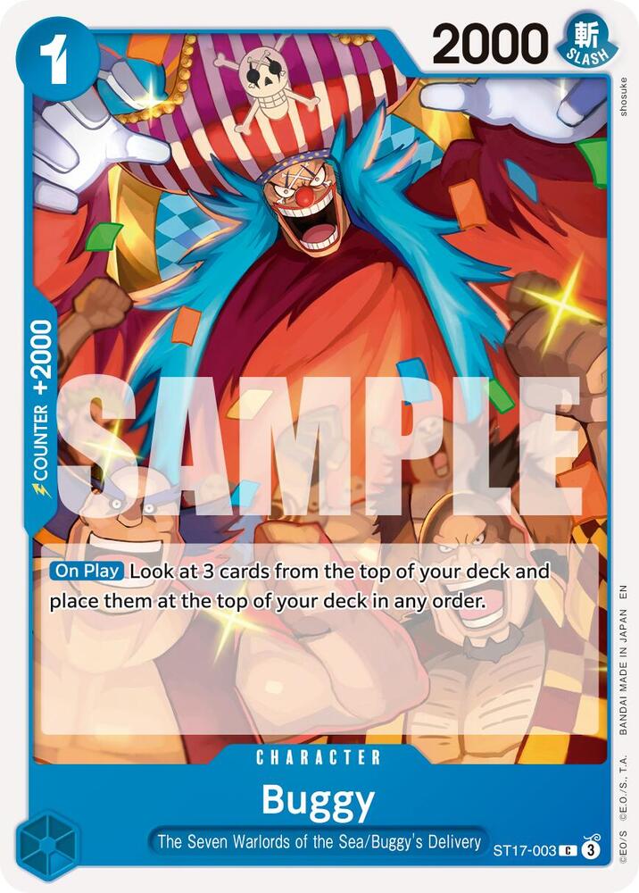 Buggy - ST17-003 (Reprint) ST17-003 Premium Booster -The Best- Vol. 2 Card
