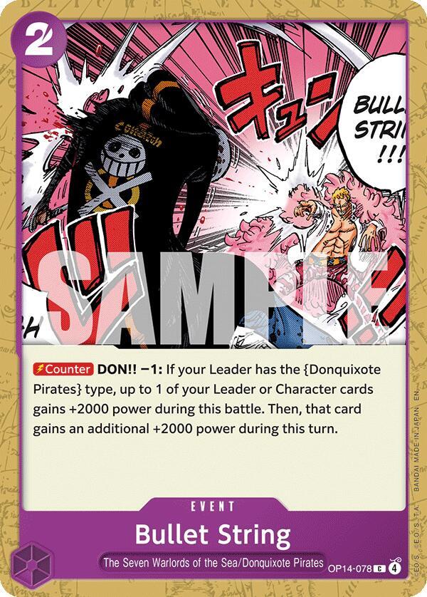 Bullet String OP14-078 The Azure Sea's Seven Card