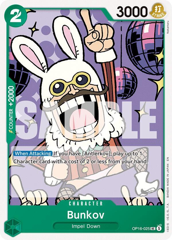 Bunkov OP16-025 The Time of Battle Card