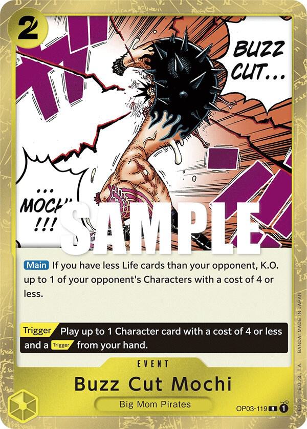 Buzz Cut Mochi OP03-119 Pillars of Strength Card