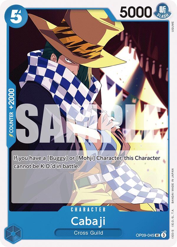 Cabaji OP09-045 Emperors in the New World Card