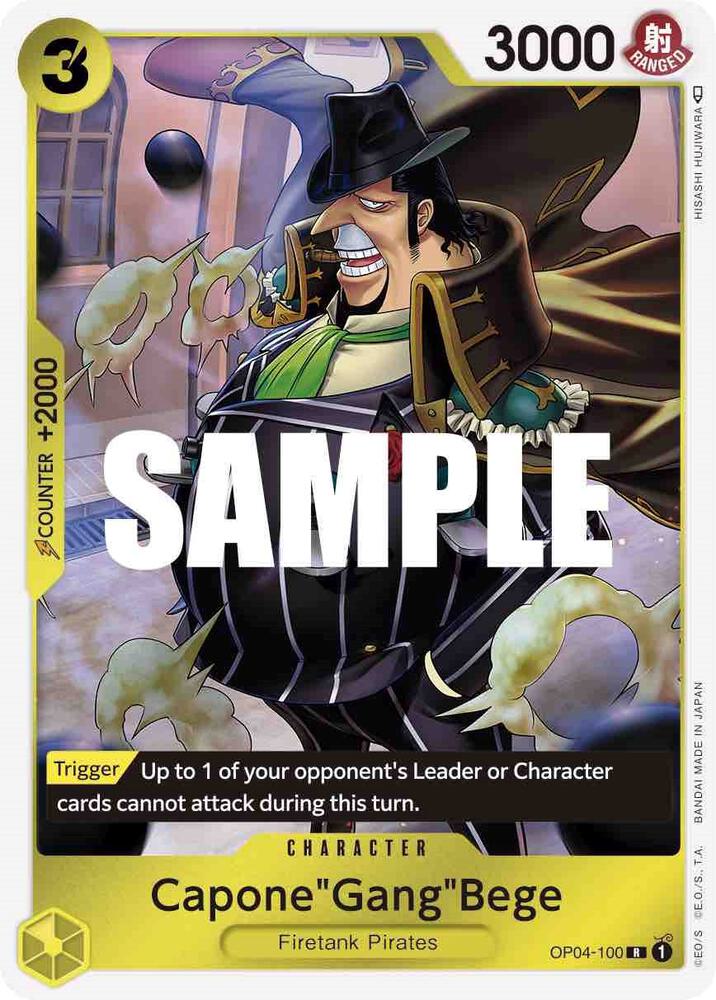 Capone"Gang"Bege OP04-100 Kingdoms of Intrigue Card