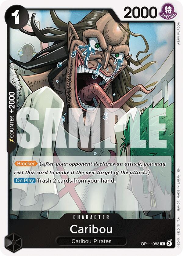 Caribou OP11-083 A Fist of Divine Speed Card