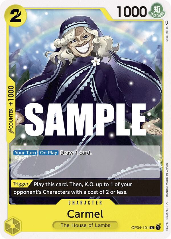 Carmel OP04-101 Kingdoms of Intrigue Card