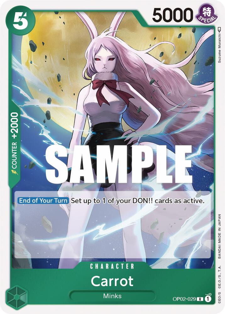 Carrot OP02-029 Paramount War Card