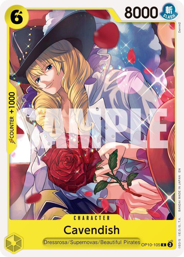 Cavendish - OP10-105 (Reprint) OP10-105 Premium Booster -The Best- Vol. 2 Card