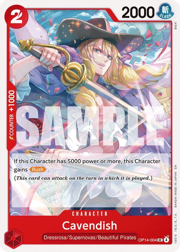 Cavendish OP14-004 The Azure Sea's Seven Card