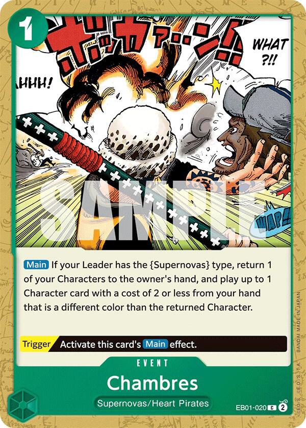Chambres EB01-020 Extra Booster: Memorial Collection Card