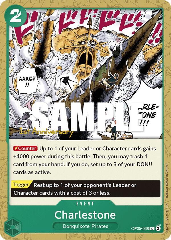 Charlestone OP05-038 Awakening of the New Era: 1st Anniversary Tournament Cards Card